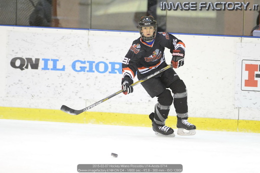 2015-02-07 Hockey Milano Rossoblu U14-Aosta 0714